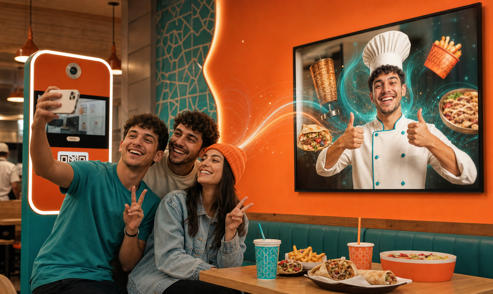 AI photo experience campaign visual